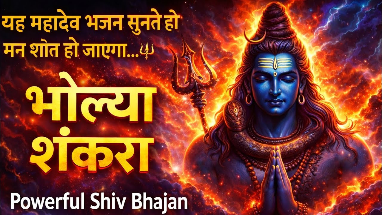 भोळ्या शंकरा 🔱 Powerful Shiv Bhajan | हर हर महादेव | Mahadev Bhajan