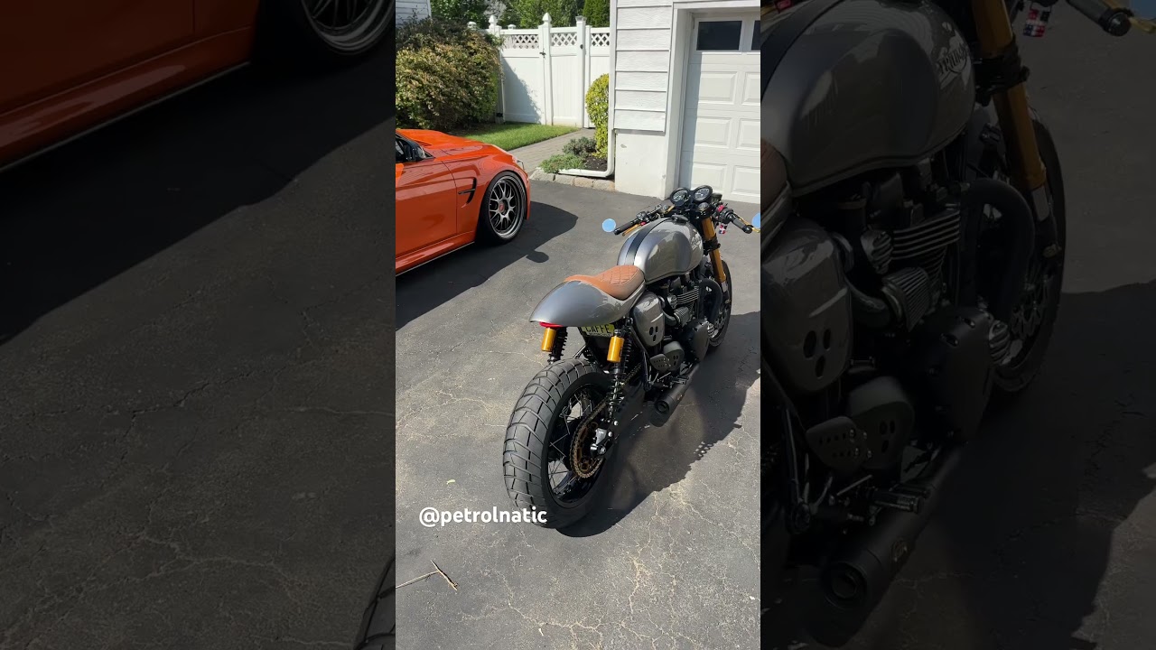Custom Triumph Thruxton R Walkaround | Caf&eacute; Racer Build Showcase