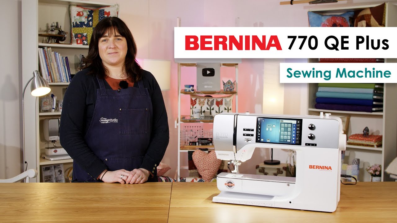 Bernina 770 QE Plus Sewing Machine
