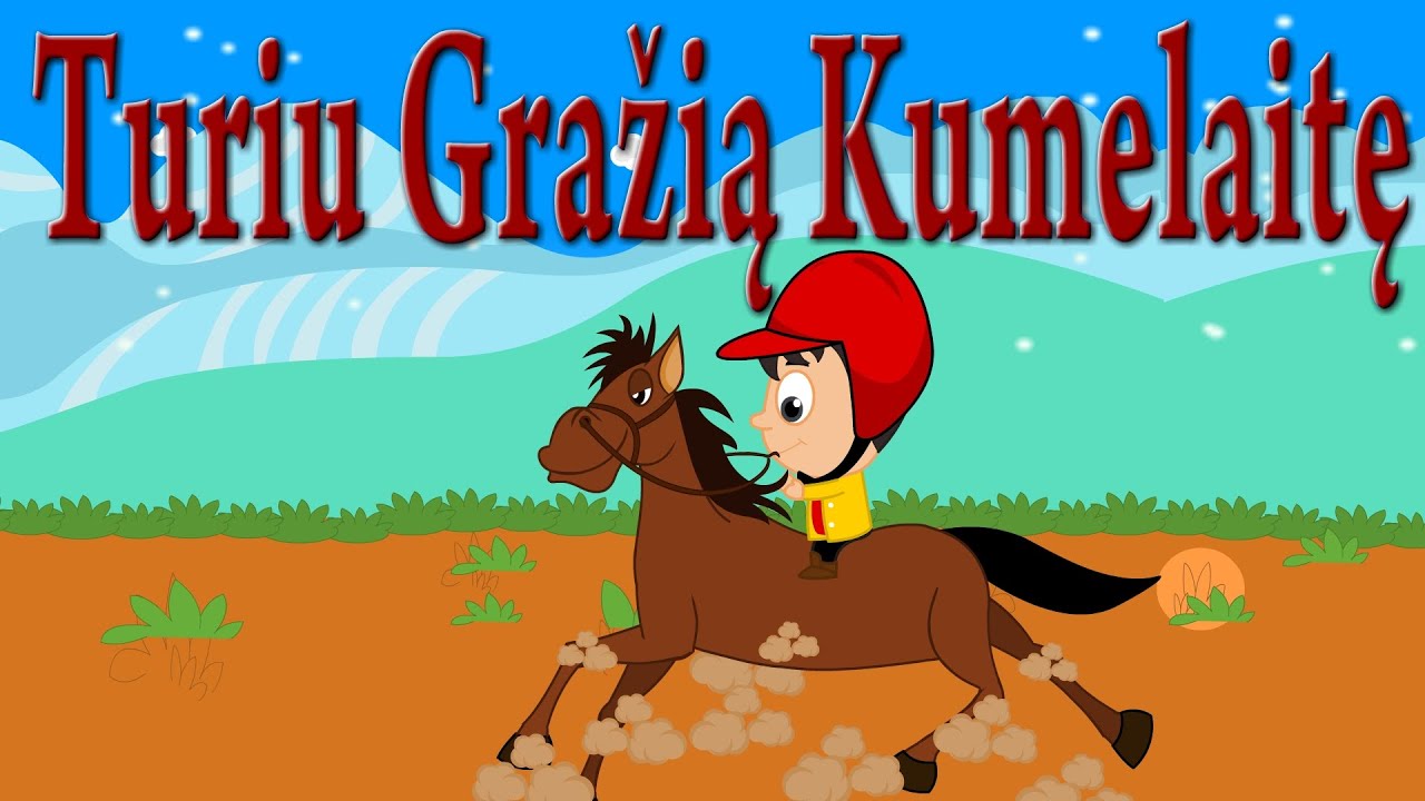 Turiu gražią kumelaitę | 14 minučių kompiliacija |  Lietuviškos vaikiškos dainelės