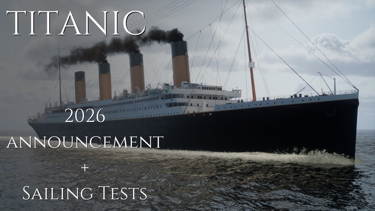 TITANIC - Sailing Tests + 2026 Announcement!