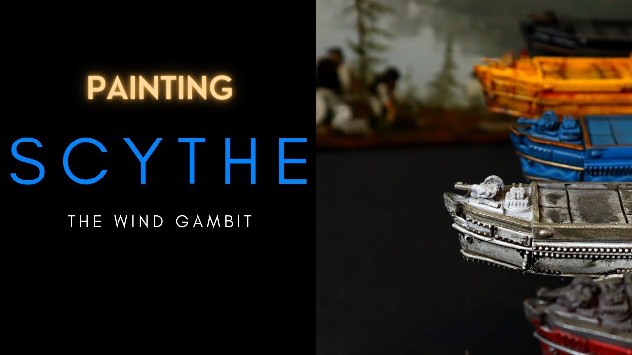 SCYTHE - the Wind Gambit TIME LAPSE Painting