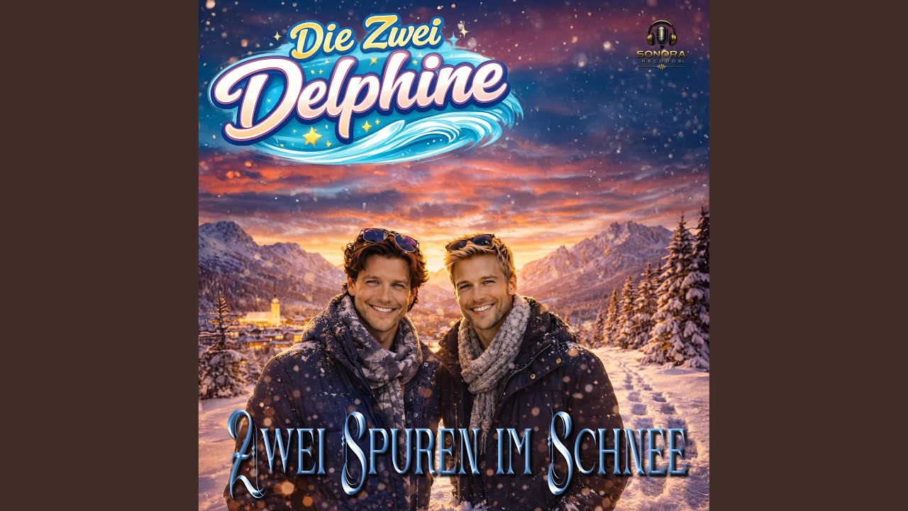 Zwei Spuren Im Schnee