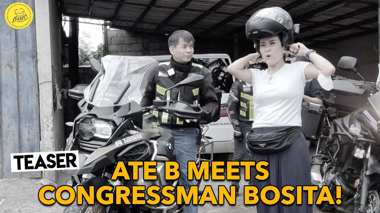 TEASER: ATE B MEETS CONGRESSMAN BOSITA! | Bernadette Sembrano
