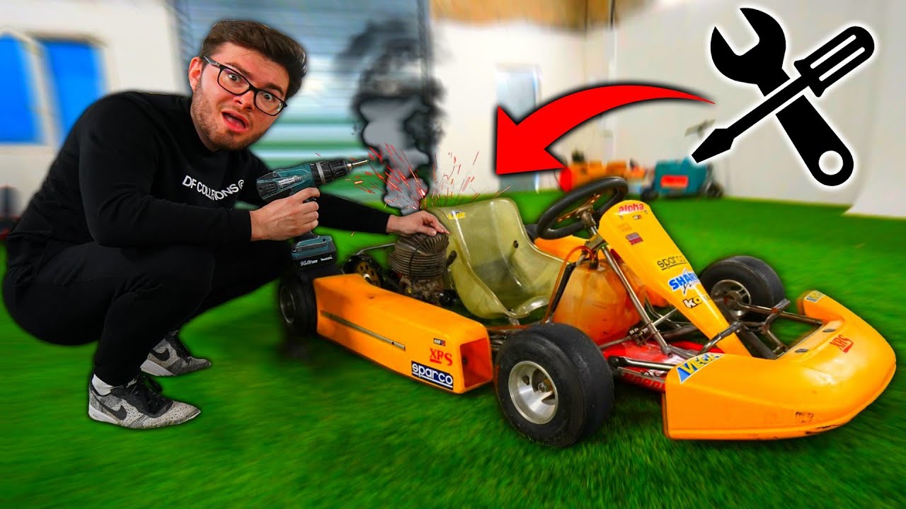 JE RÉPARE MON KARTING ! (Je me suis fait arnaqué...)