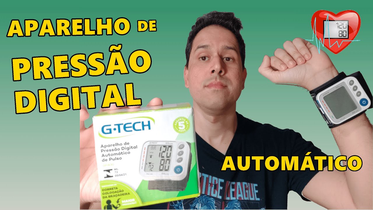 Aparelho de Press&atilde;o Digital G-Tech GP400 - Bom e Barato