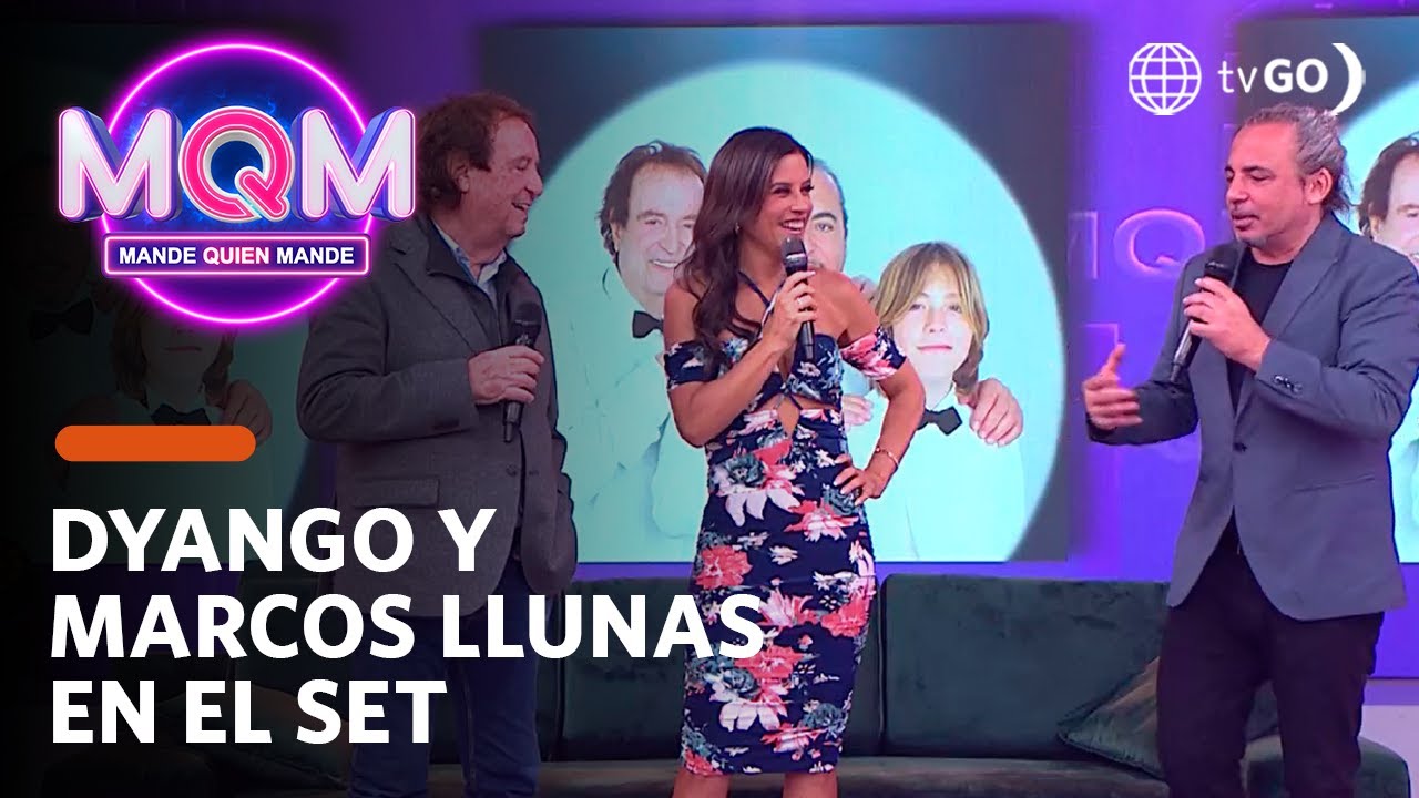 Mande Quien Mande: Dyango y Marcos Llunas visitaron el set (HOY)