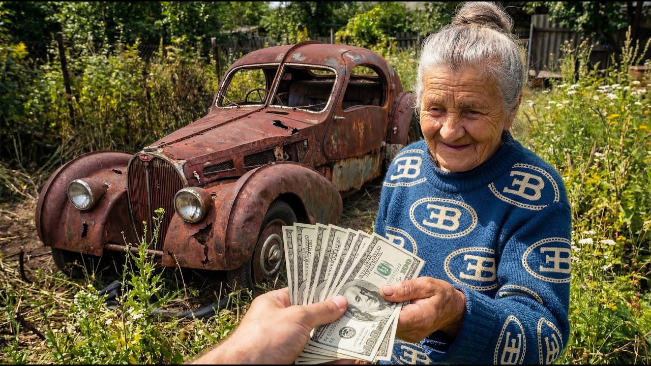 We Found a 1932 Bugatti Atlantic for $900… Then Restored It | ASMR