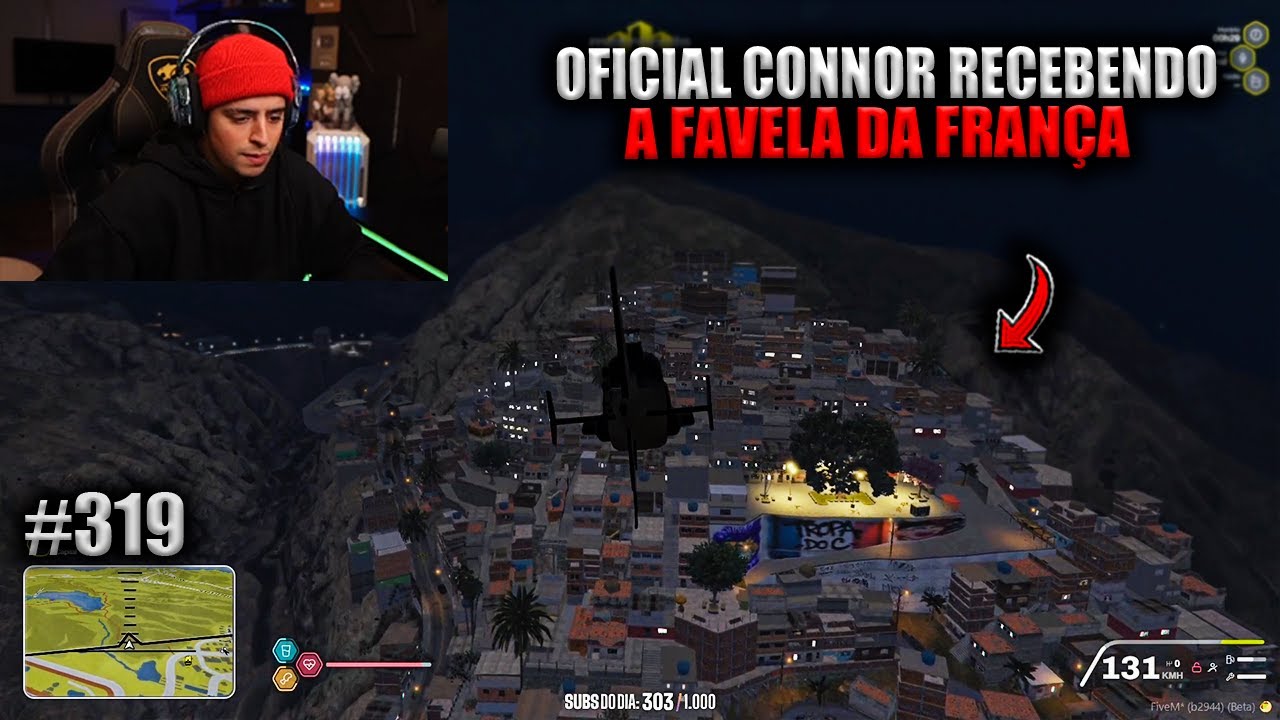 AGORA É OFICIAL! CONNOR RECEBENDO A FAVELA DA FRANÇA! EP 319