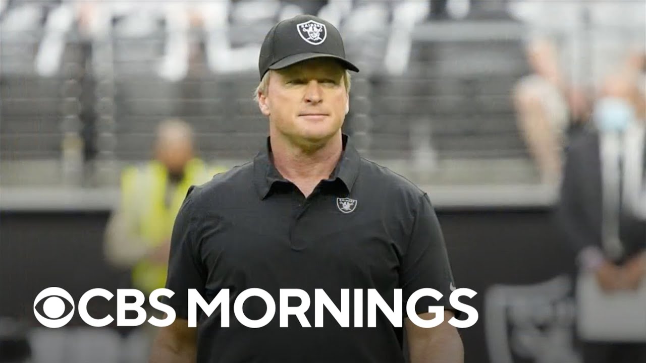 Jon Gruden steps down as Raiders head coach after leaked emails reveal homophobic language