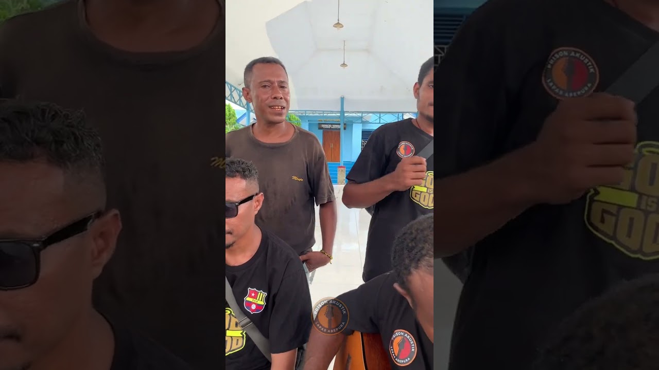 Hidup sebatang kara - lagu daerah papua | cover by prison akustik !!!