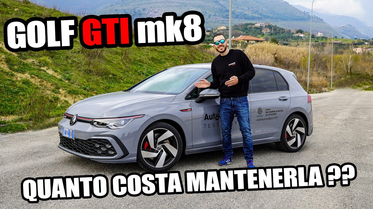 QUANTO COSTA MANTENERE la GOLF 8 GTI da 245 CV in ITALIA ???? 💶💶💶