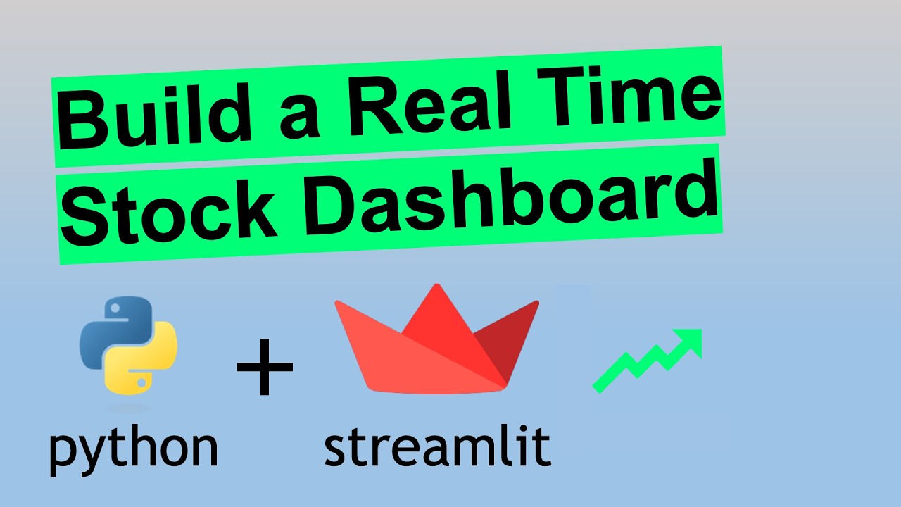 Создайте панель мониторинга цен акций в реальном времени на Python (с помощью Streamlit)