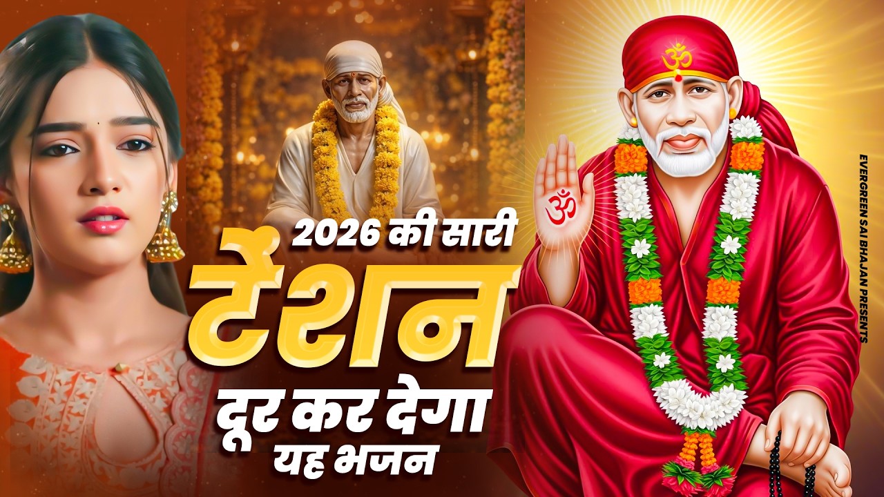 2026 की सारी टेंशन दूर कर देगा यह भजन - Sai Baba Ke Bhajan - Sai New Bhakti Song - Latest Sai Bhajan