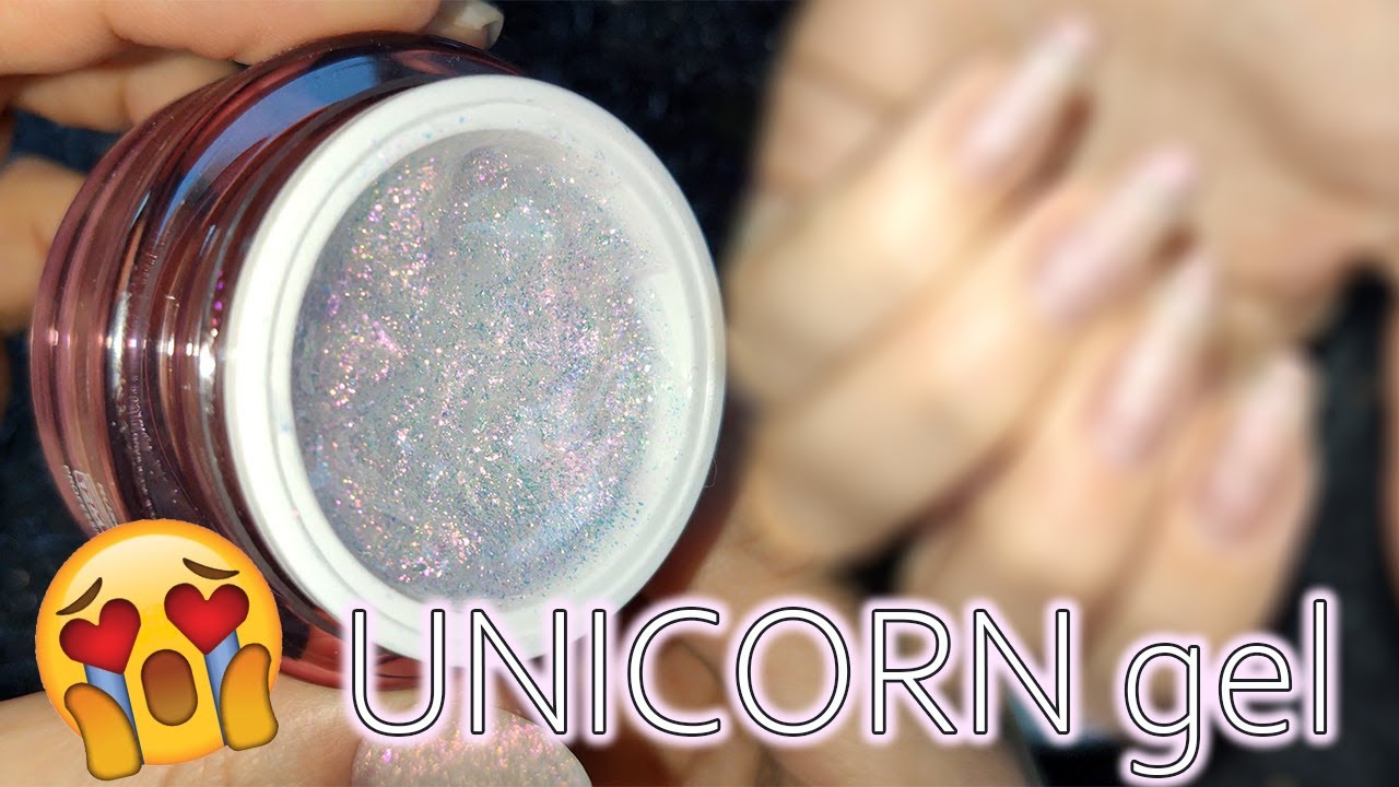 Po dlouhé době si dělám gelové nehty | Unicorn gel || #NailArtAlexandra 💅