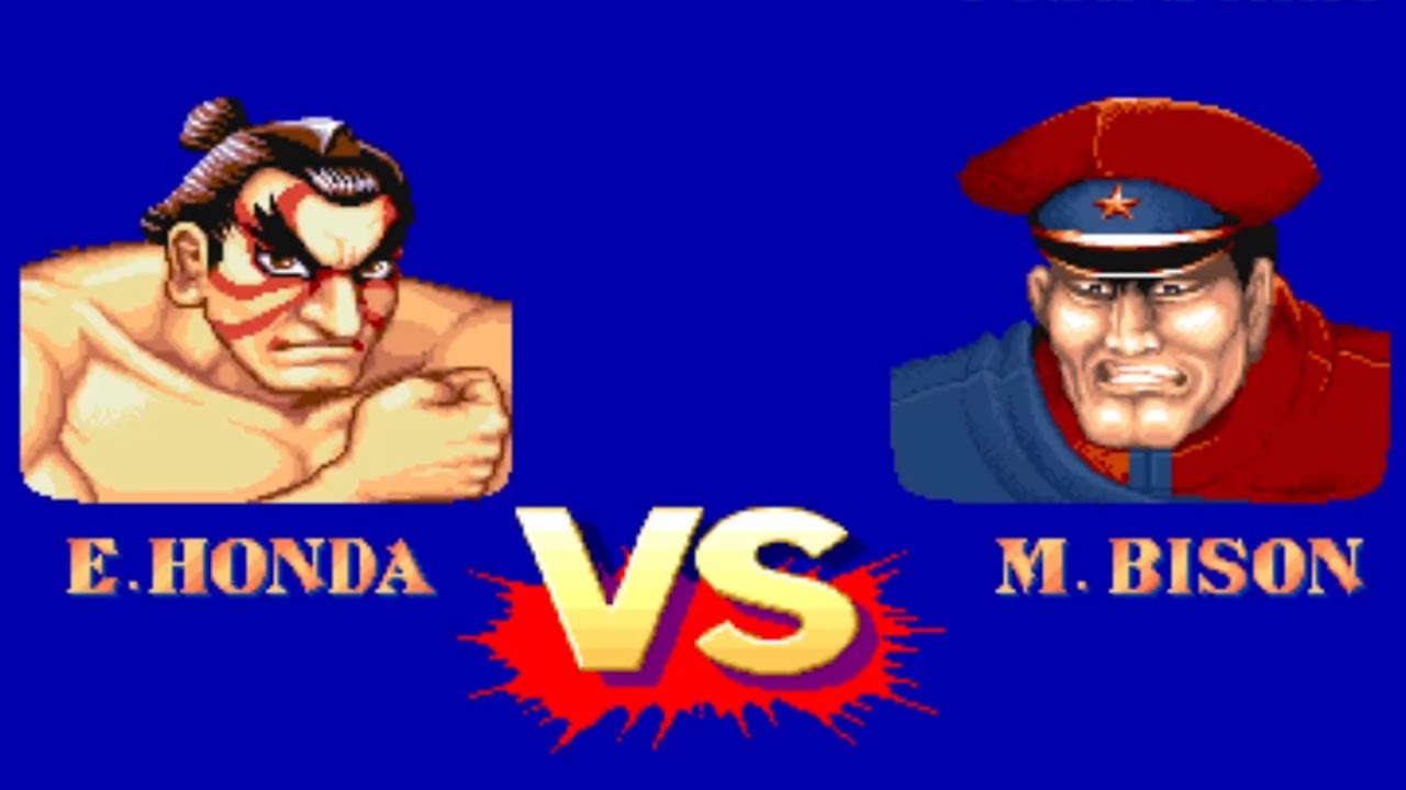 E. HONDA vs M. BISON (Hardest All) - Street Fighter II Champion Edition