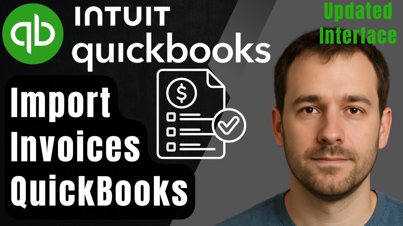 Как импортировать несколько счетов-фактур в QuickBooks Online (новый интерфейс | пошаговое руково...