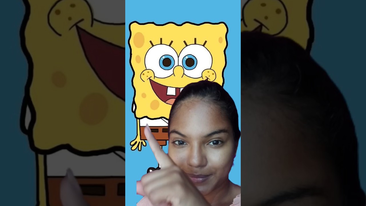 De Bob esponja??? 😲😯😮 tutorial paso a paso ✨ #tutorialesdemaquillaje #kleymakeup