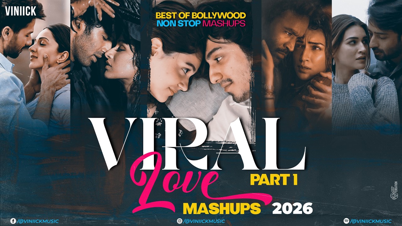 NON STOP INSTAGRAM VIRAL TRENDING LOVE MASHUP ❤️ | PART 1 | Viniick | Best Viral Hindi Songs 2026