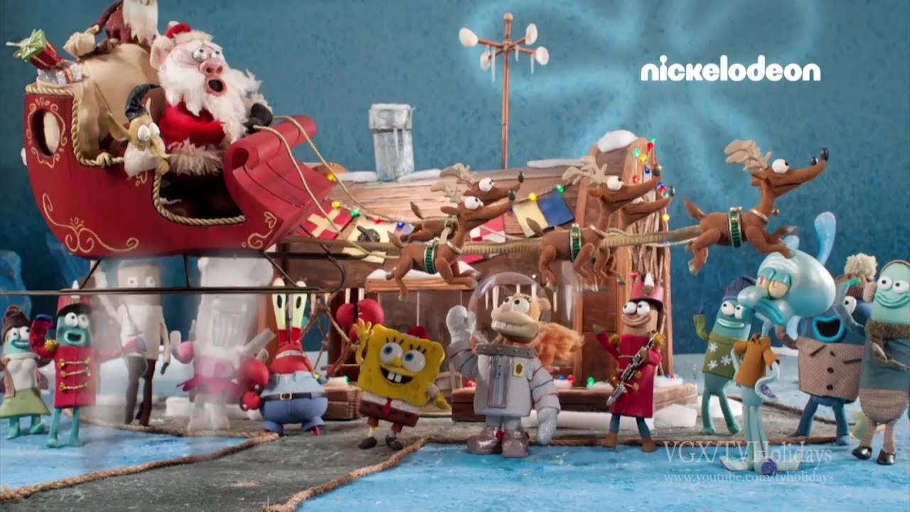 Nickelodeon HD Spain Christmas Continuity and Idents 2017