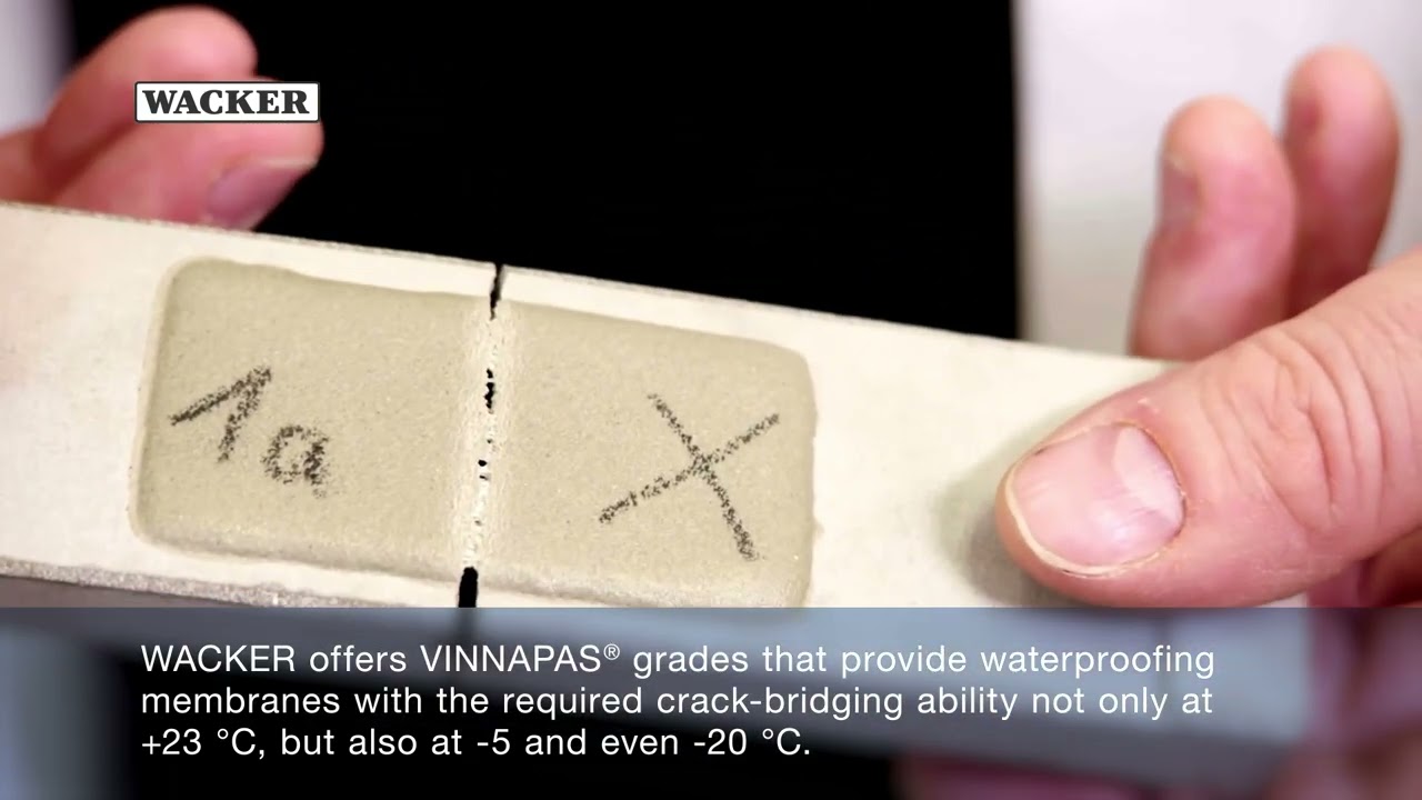 VINNAPAS® For Waterproofing Membranes - with subtitles