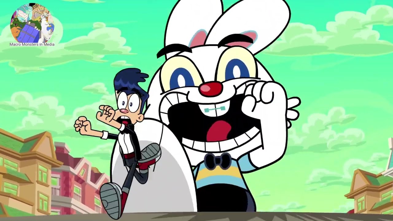 Bunnie GROWS GIGANTIC and STOMPS Harry