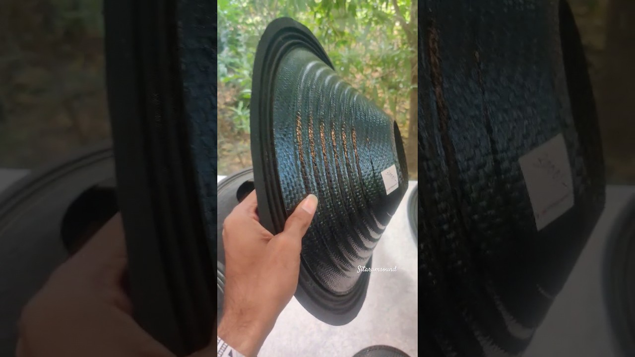 carbon fiber speaker 🔊 cone / non press cone 2000watt /2500watt