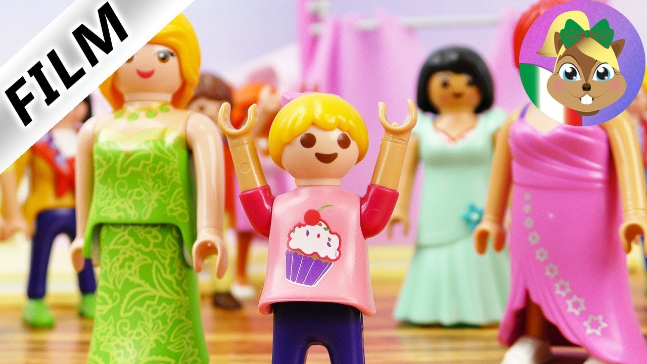 Playmobil film italiano| ANNA &egrave; tornata a fare la MODELLA?| famiglia Vogel