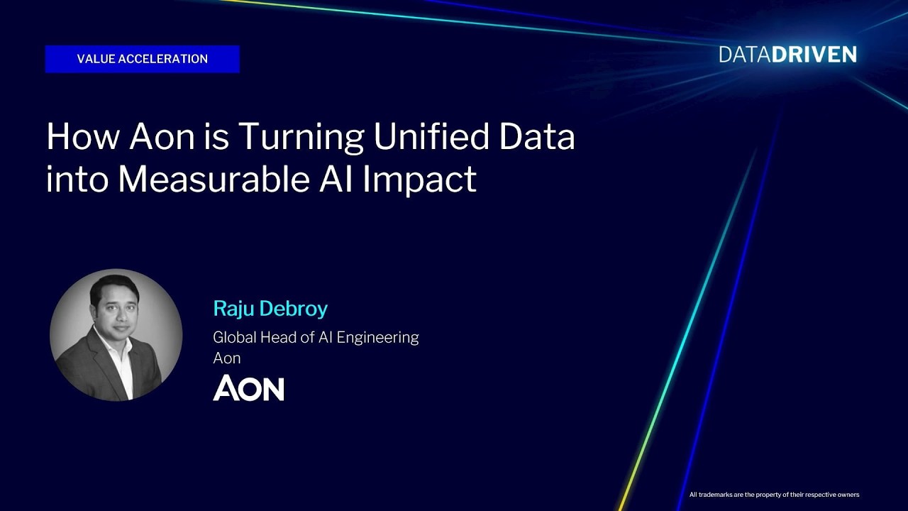 DD26 - How Aon is Turning Trusted Data into Measurable AI Impact