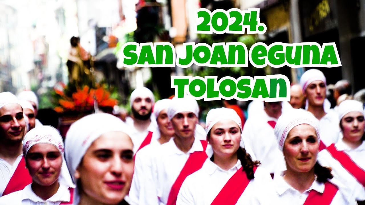 2024ko TOLOSAko Sanjoan eguna iruditan