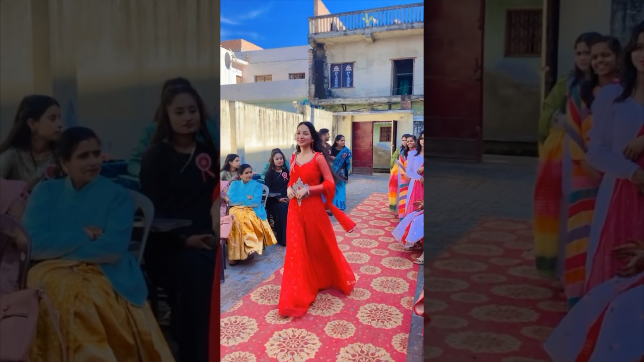 My farewell catwalk 😍 What did you wear, saree or gown #shorts