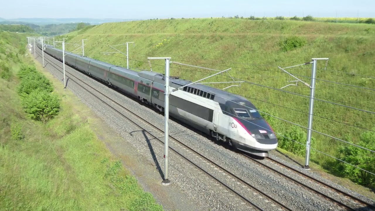 TGV sur la LGV Est Européenne à 300/320 Km/h