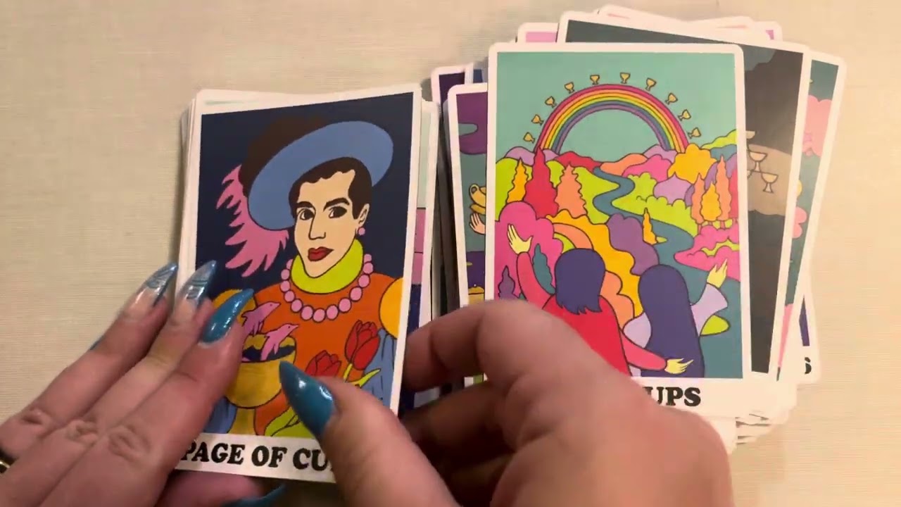 Rainbow Heart Tarot Flip-Thru