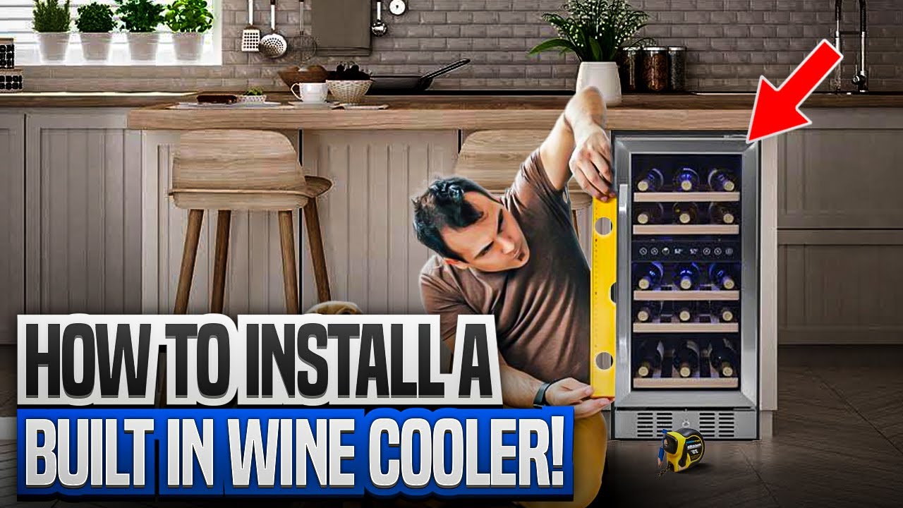 How to Install a Built In Wine Cooler