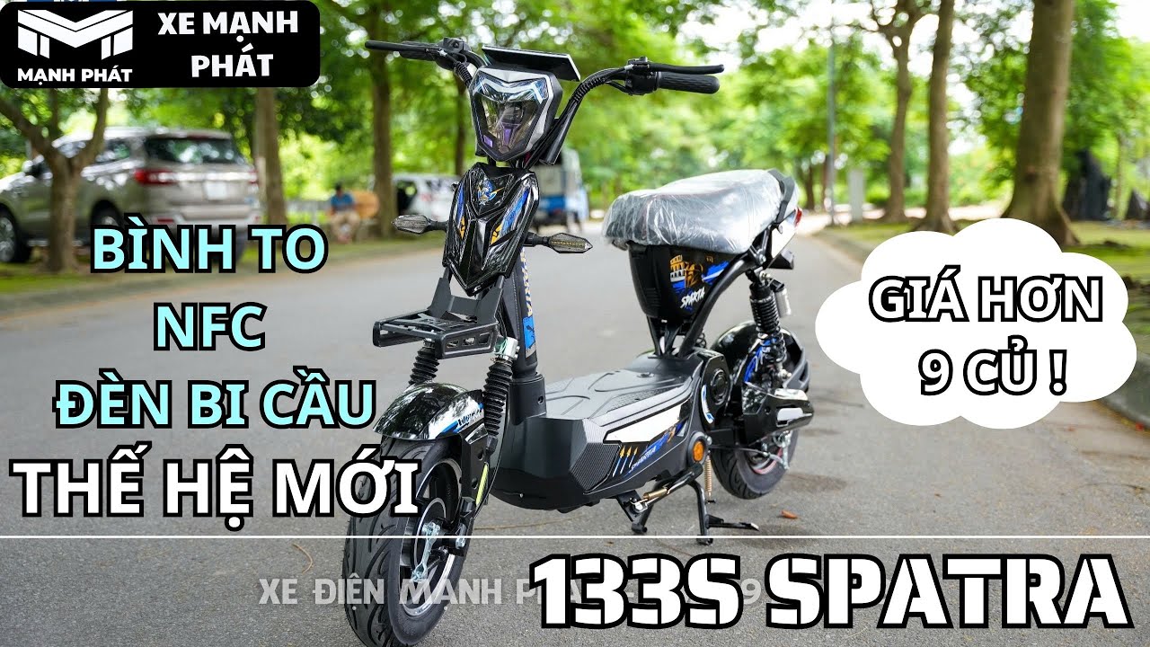 XE ĐẠP ĐIỆN 133S SPATRA BÌNH TO ,THẾ HỆ MỚI ĐI SIÊU XA | MIỄN PHÍ GIAO HÀNG TOÀN QUỐC | XE MẠNH PHÁT