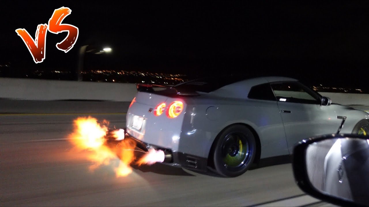 Upgraded Turbo GT-R vs Nismo GT-R!
