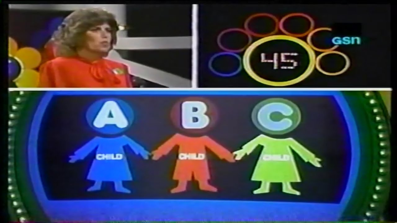 Child's Play 11/05/82  (Pam vs Staci) plus Card Sharks  05/05/87 (Rafferty) Russell vs Dawn  Pt 1