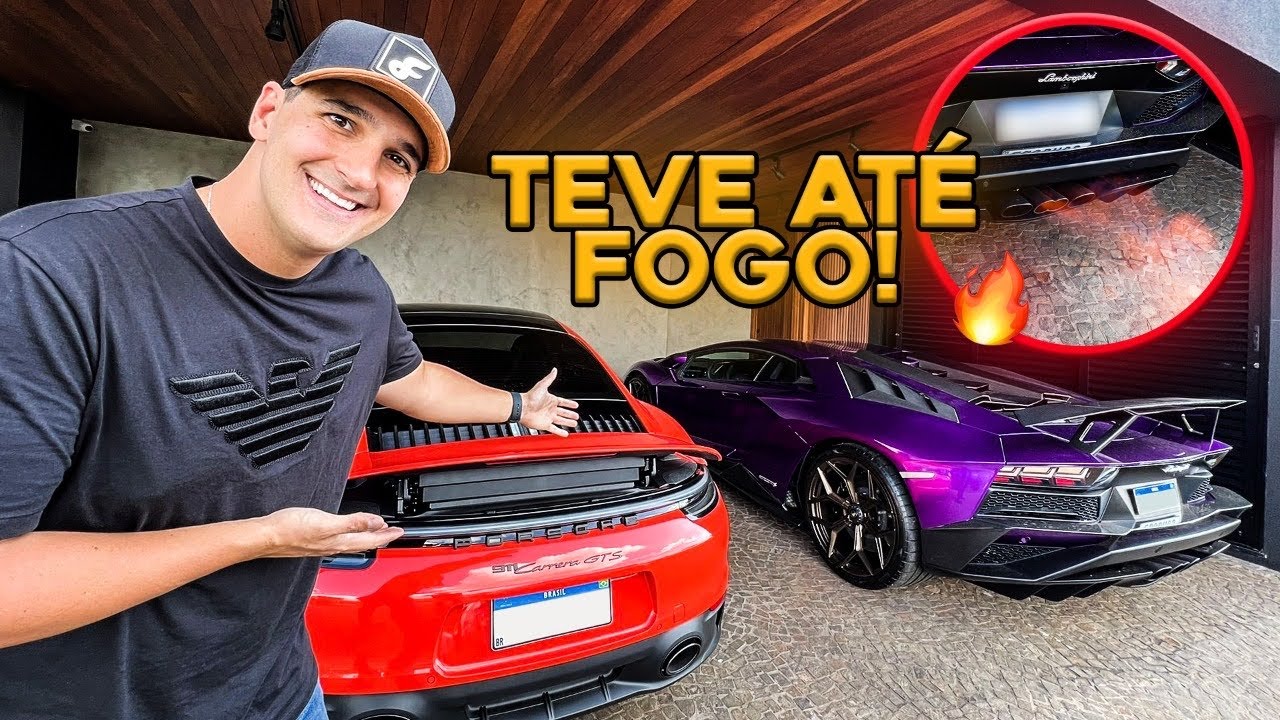 FUI VER OS CARROS DO CAIO ARAUJO * GARAGEM NÍVEL MÁXIMO *