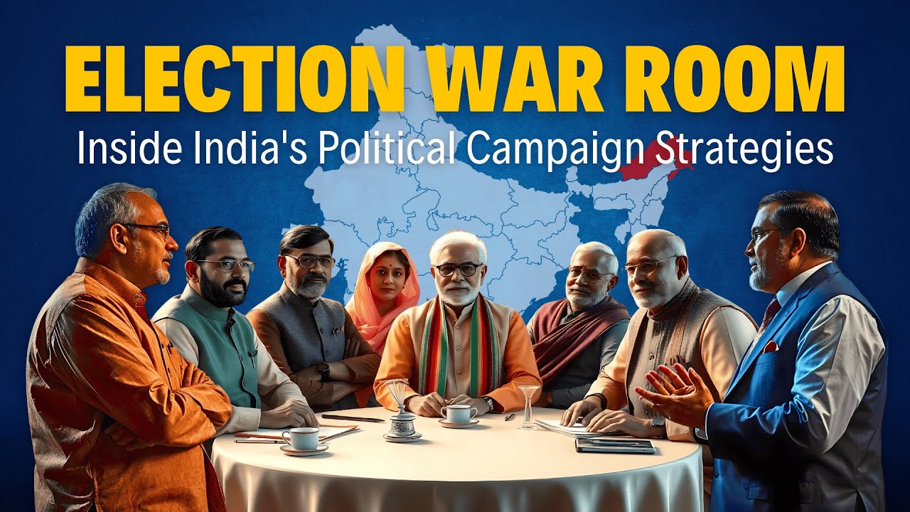 Election War Rooms Inside India's Political Campaign Strategies #electionwarroom