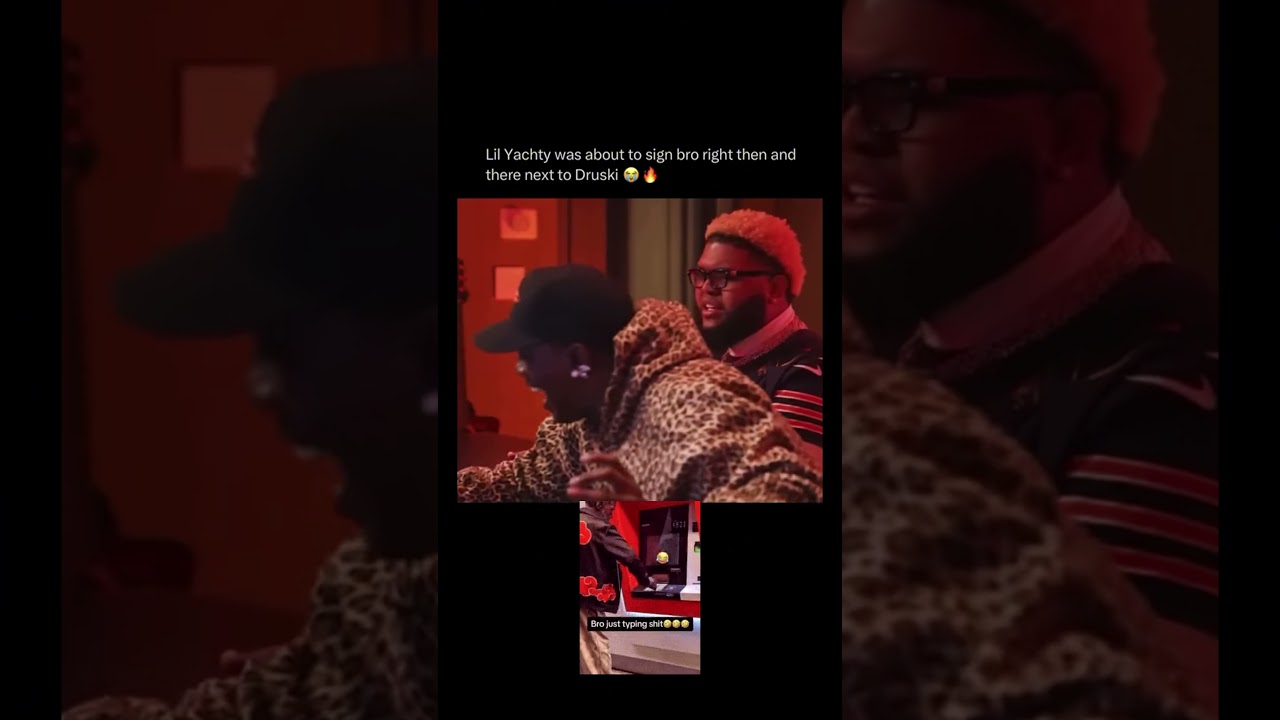 Never forget when lil yachty was about this baltimore rapper in front of druski😭😂👀 #fyp #shorts #rap