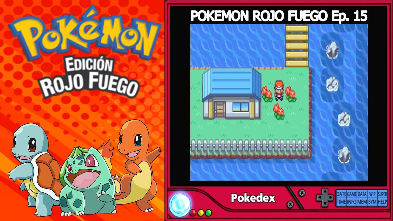 POKEMON ROJO FUEGO Ep. 15: PUEBLO LAVANDA Y RUTA 12 MAS SNORLAX