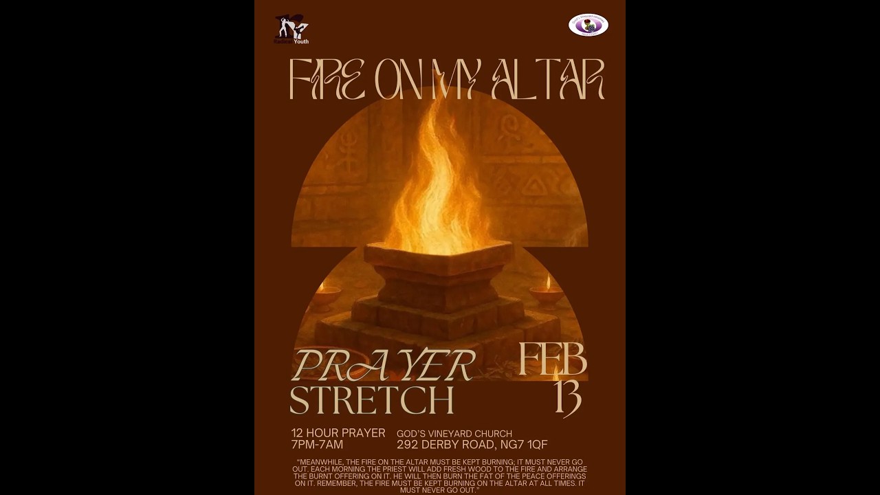 PRAYER STRETCH 2026 - FIRE ON MY ALTAR
