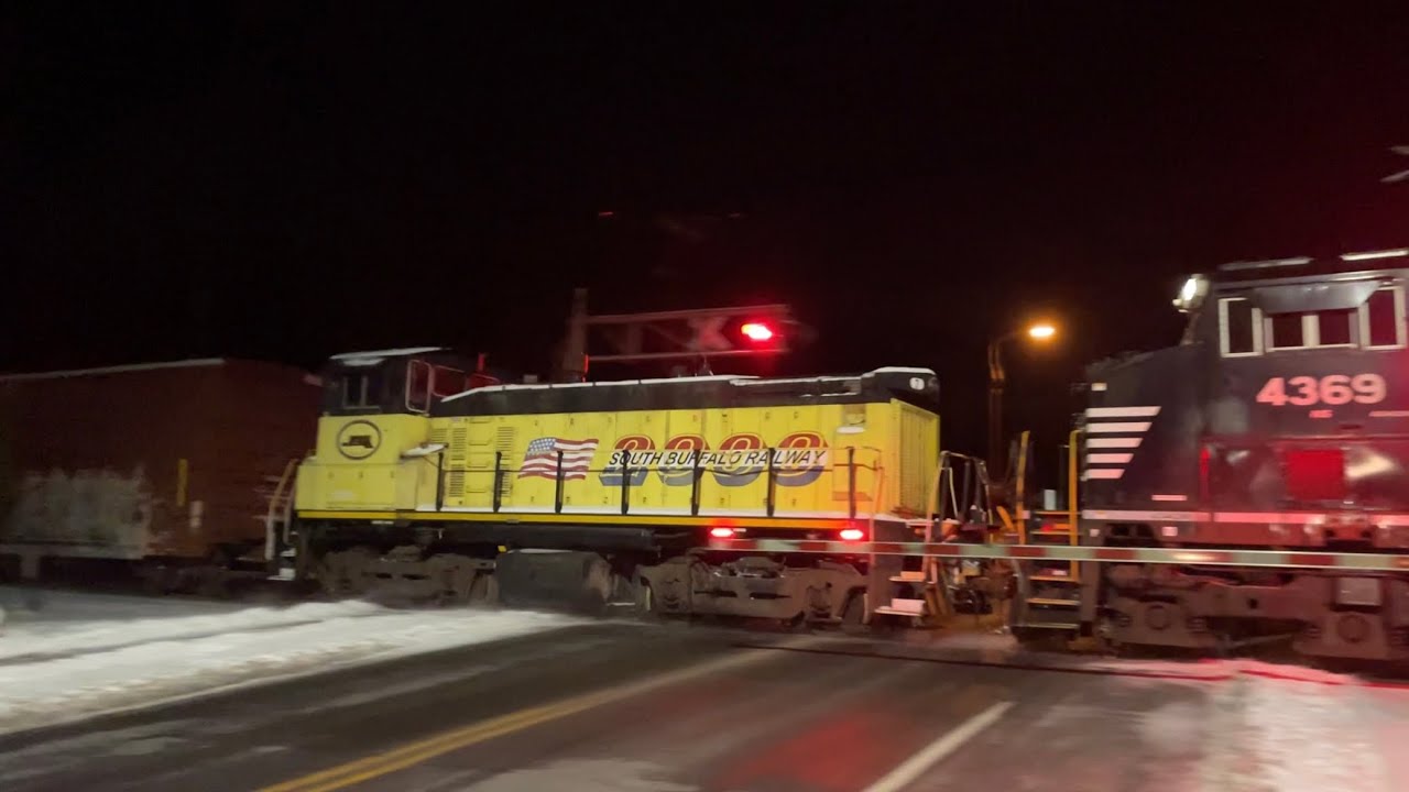 NS 14Z with SSXR 7 and a high and wide on the NS Sunbury Line in Catawissa PA