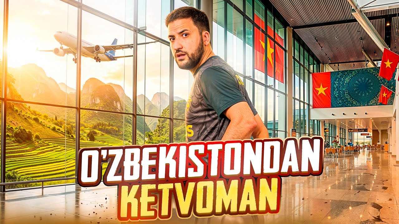 O&rsquo;ZBEKISTONDAN KETTIM 😔 xammaga rahmat ❤️