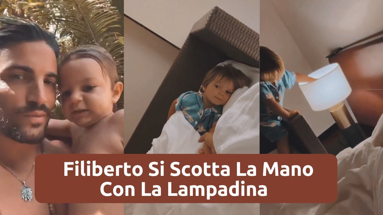 Filiberto Si Scotta La Mano Con La Lampadina - Mariano Di Vaio Instagram Stories 29/04/22