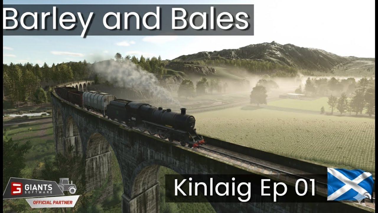 ROUND Baler OUT, SQUARE Baler IN! Harvest Upgrade & First Look! Kinlaig FS25 EP01