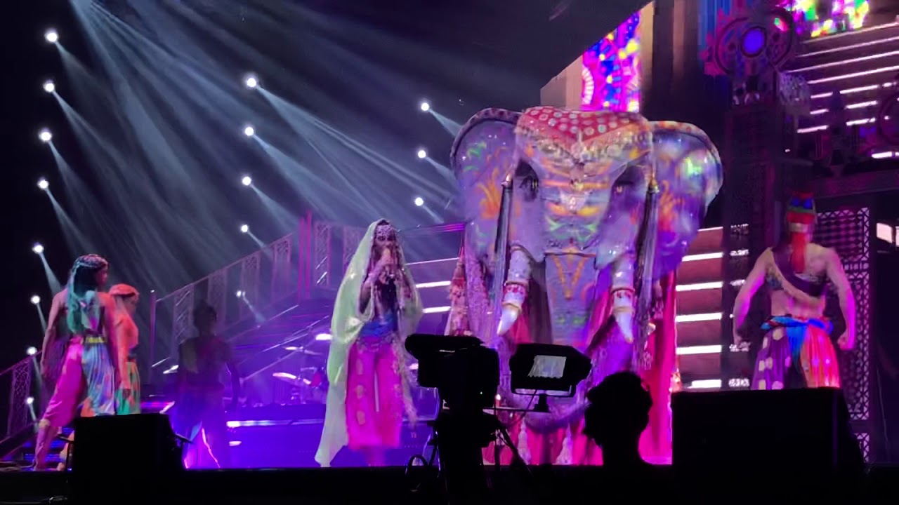 Cher Gayatri Mantra / All Or Nothing - Here We Go Again Tour Newcastle Ent. Centre NSW 26/9/18