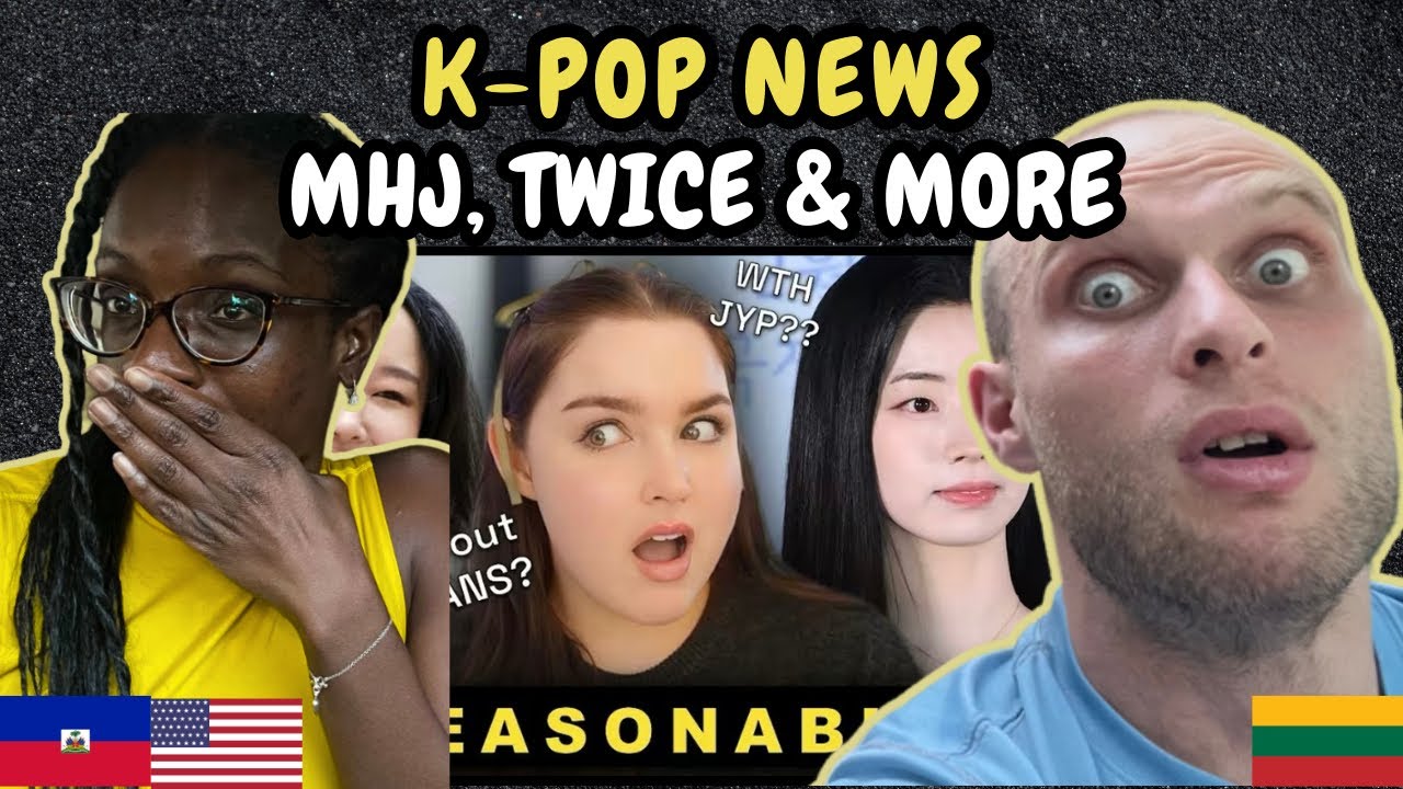 REACTION TO K-Pop News: Min Hee Jin Wins Lawsuit, Fans Worry about NJZ(& ILLIT), TWICE Dahyun Injury