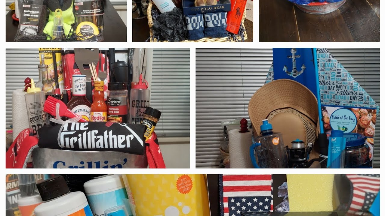 Over 30 different Father's Day gift basket ideas 💡