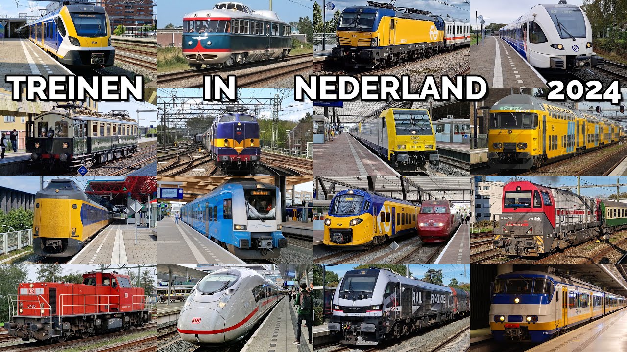 Treinen in Nederland 2024 - Trains in The Netherlands 2024